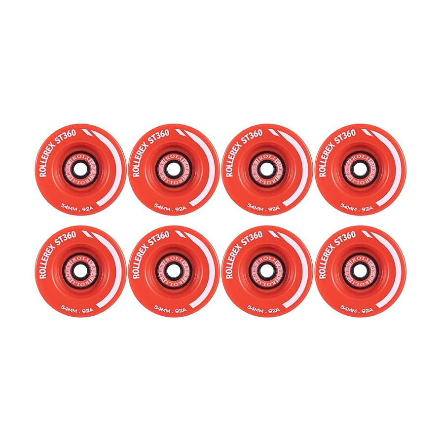 Amazon.com: Rollerex ST360 92A 54mm x 32mm Roller Skate